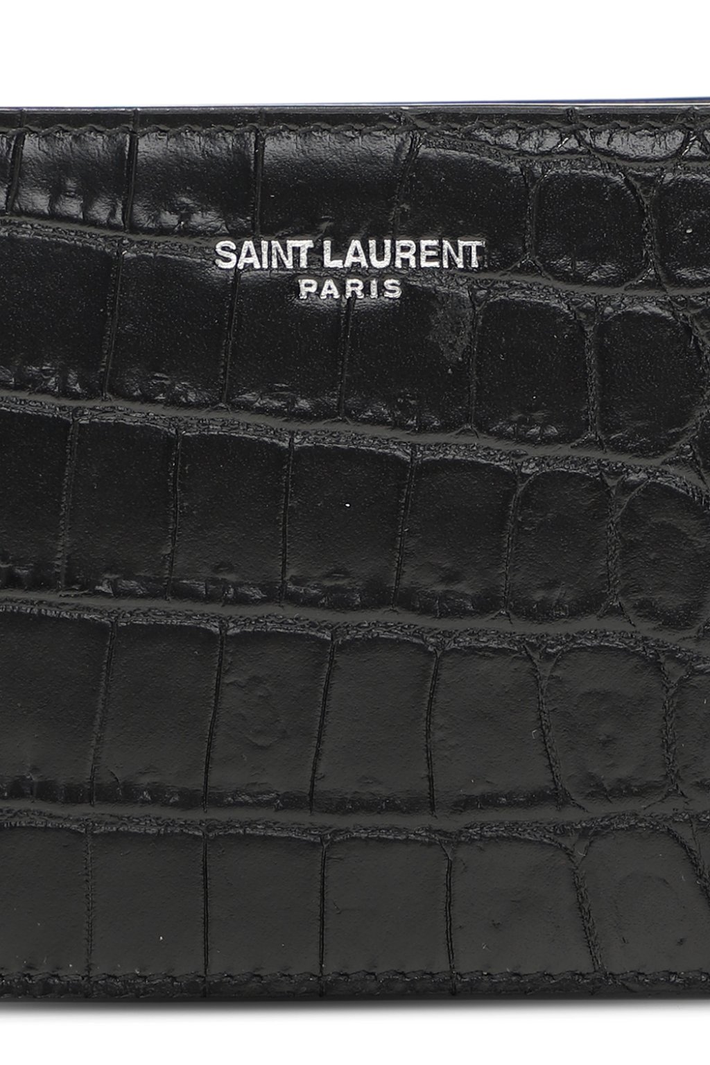 Saint laurent wallet with money clip hot sale